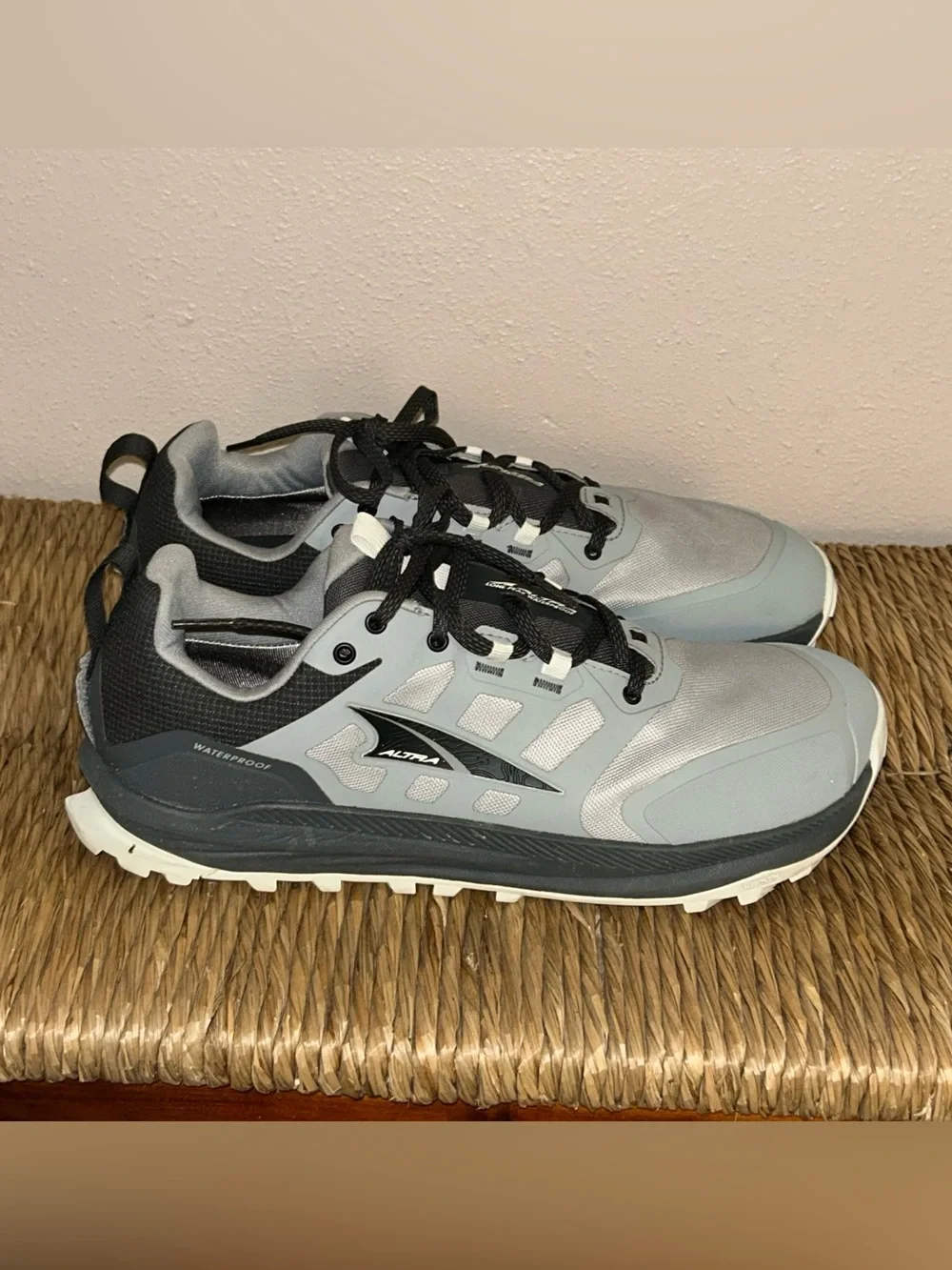 Altra Men’s Gray and Black Trail Running Shoes